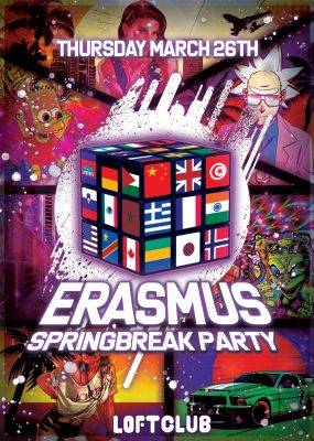 SPRINGBREAK PARTY BY ERASMUS jeudi 26 mars 2019